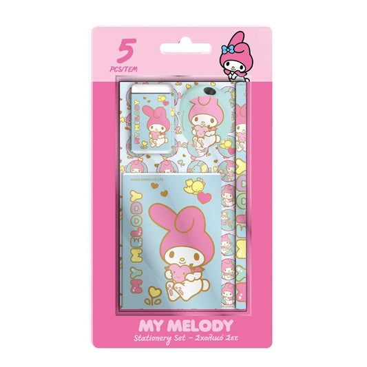 Précommande : MY MELODY - Set de Papeterie - 5pc.