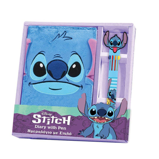Précommande : STITCH - Notebook + Stylo-bille 3D