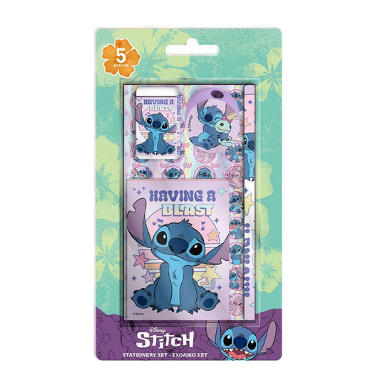 Précommande : STITCH - Set de Papeterie - 5pc.