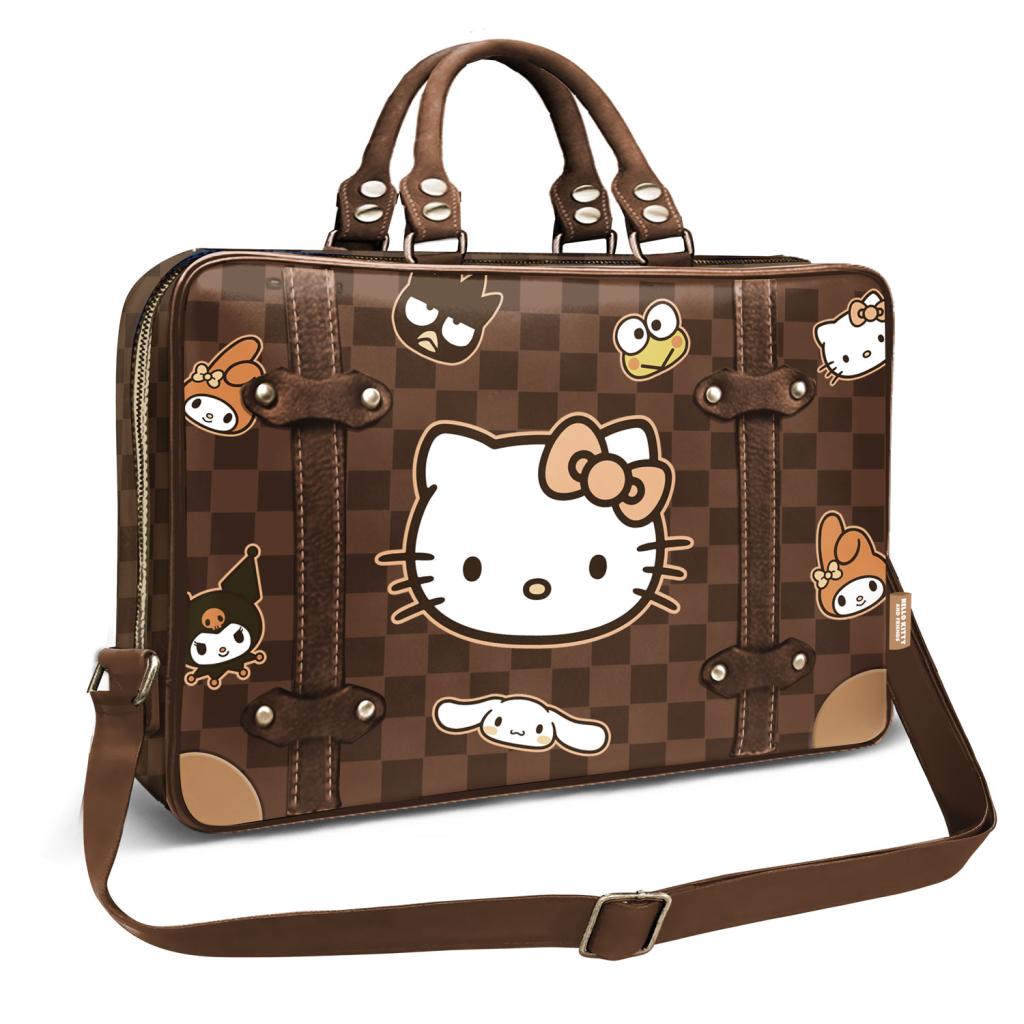 Précommande : HELLO KITTY & Friends - Damier - Sac Pour Ordinateur '42x30x9cm'