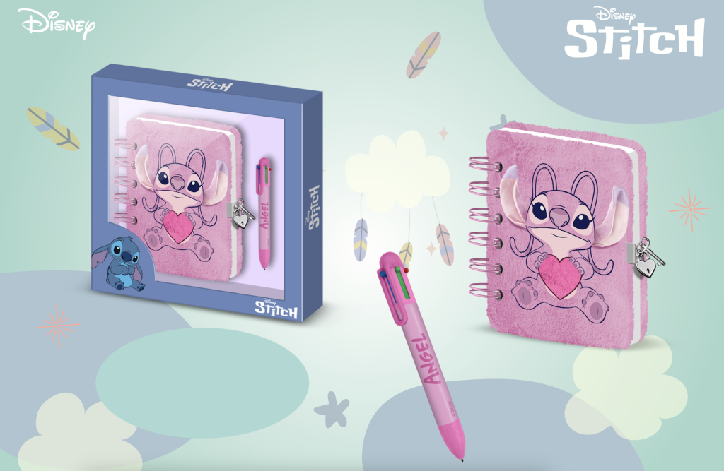 Précommande : ANGEL - Love - Gift Box - Journal Intime Fourrure + Stylo