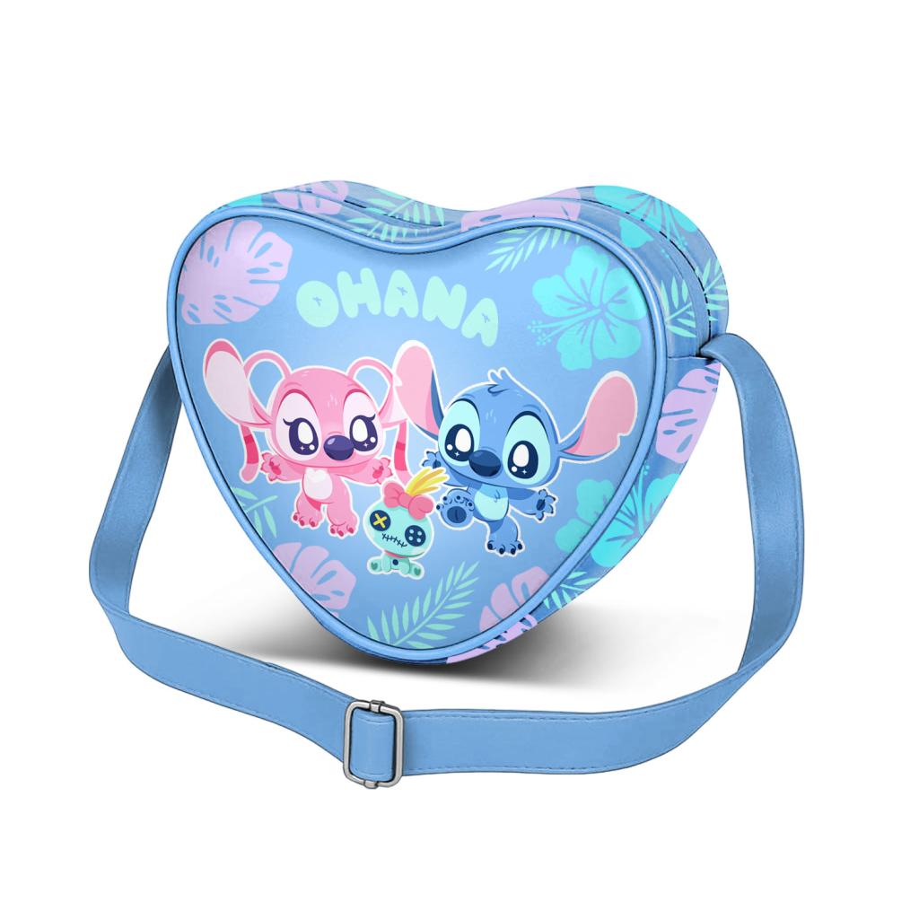 Précommande : STITCH & ANGEL - Ohana - Mini Sac à Bandoulière '21x15,5x6,5cm'