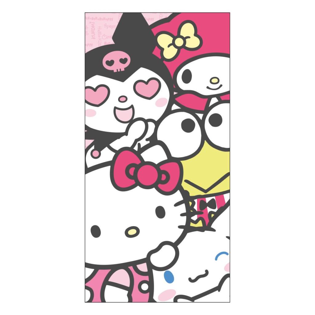 Précommande : HELLO KITTY & Friends - Serviette de Plage 70x140cm