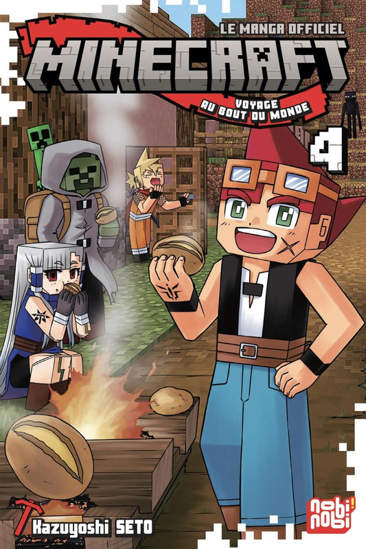 Précommande : MINECRAFT - Le manga officiel - Voyage au bout du monde - Tome 4