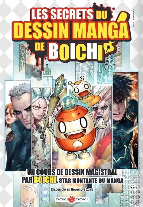 Précommande : LES SECRETS DU DESSIN MANGA DE BOICHI