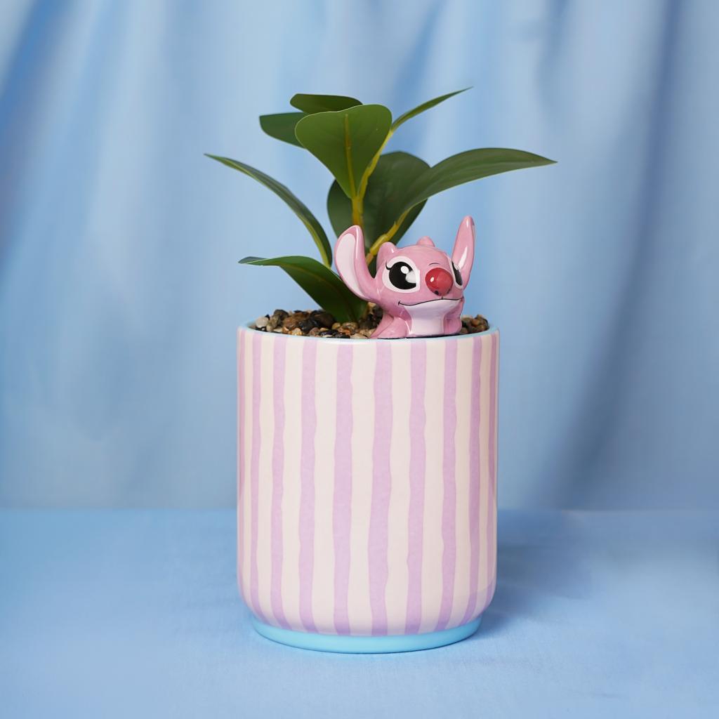 Précommande : ANGEL - Pot avec un Mini Angel 3D + Fausse Plante