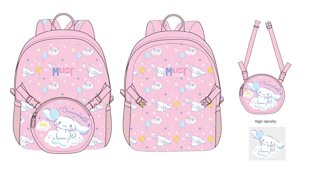 Précommande : CINNAMOROLL - Must - Sac à dos + un mini sac détachable