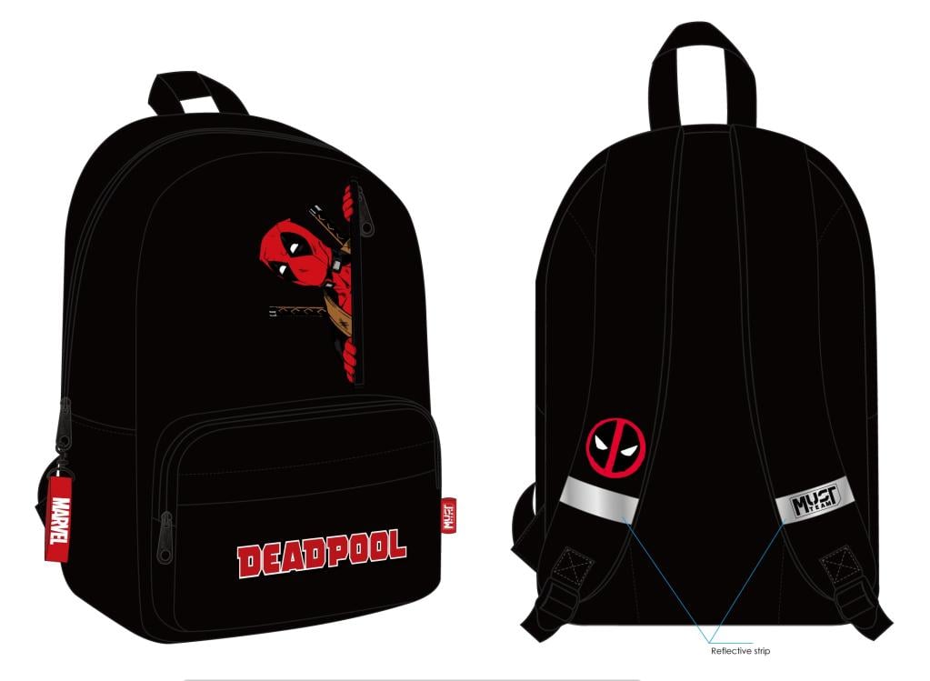 Précommande : DEADPOOL - Red Logo - Sac à dos '41x29x17cm'
