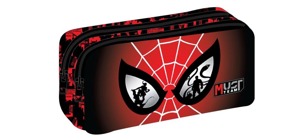 Précommande : SPIDER-MAN - Trousse Rectangulaire à 2 compartiments