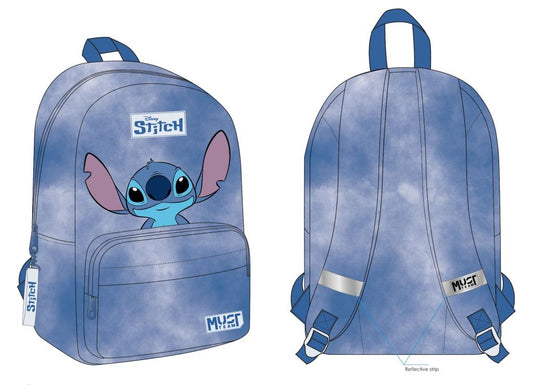 Précommande : STITCH - Denim - Sac à dos '41x29x17cm'