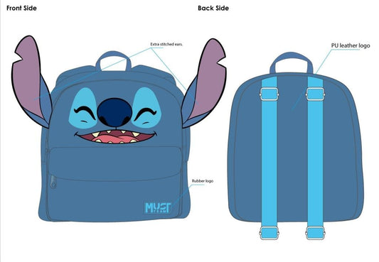 Précommande : STITCH - Plush - Sac à dos '27x24x7cm'
