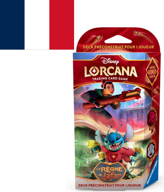 Précommande : DISNEY - Lorcana - Trading Cards Starters Mulan/Stitch Chapitre 8 - FR