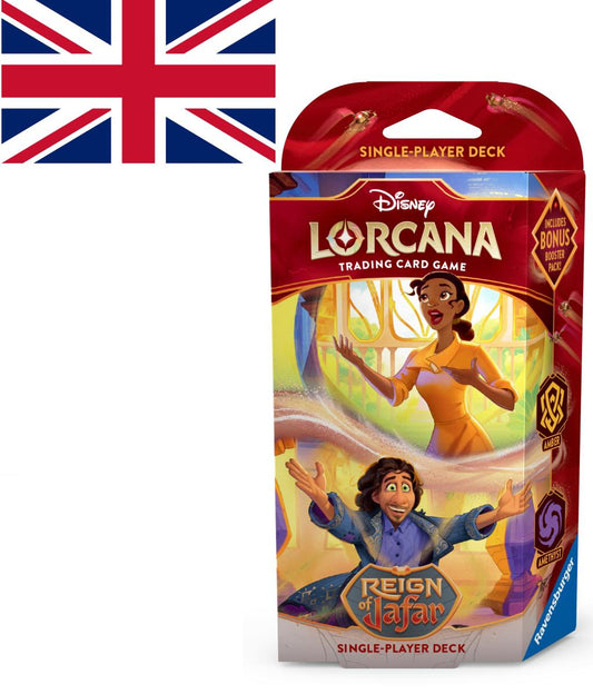 Précommande : DISNEY - Lorcana - Trading Cards Starters Tiana/Bruno Chapitre 8 - EN