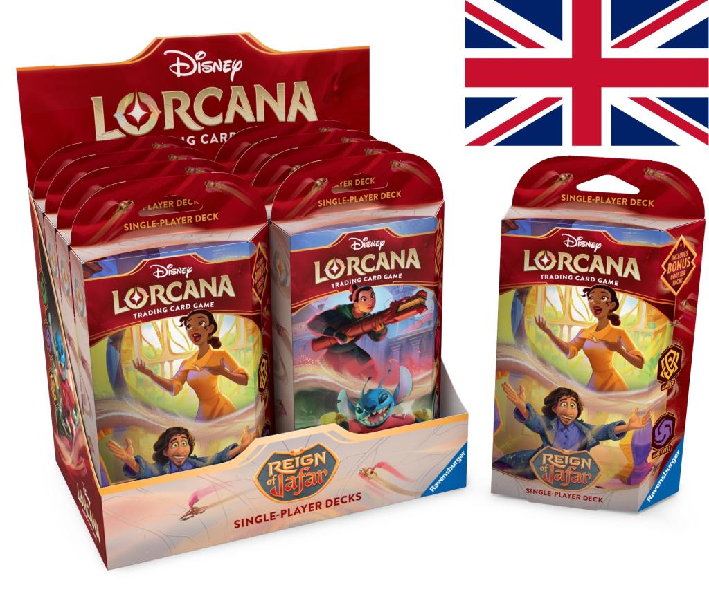 Précommande : DISNEY - Lorcana - Trading Cards Boite de 8 Starters Chapitre 8 - EN