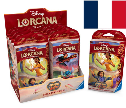 Précommande : DISNEY - Lorcana - Trading Cards Boite de 8 Starters Chapitre 8 - FR
