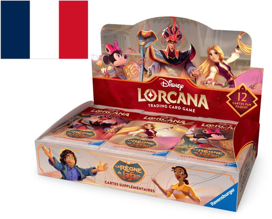 Précommande : DISNEY - Lorcana - Trading Cards Boite de 24 Boosters Chapitre 8 - FR