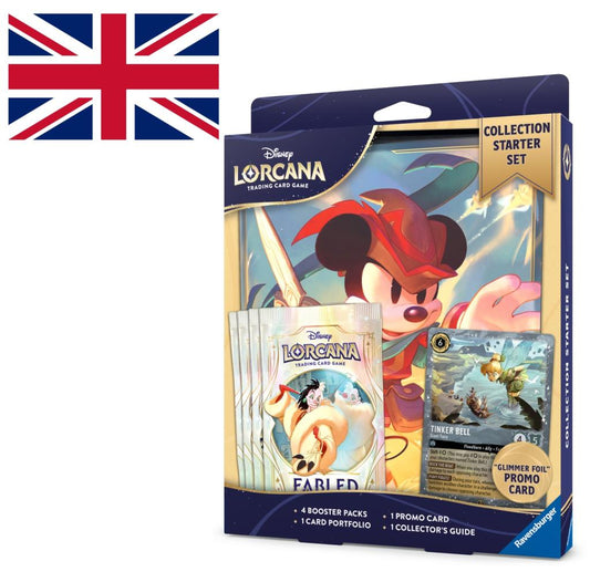 Précommande : DISNEY - Lorcana -Trading Cards Collection Starter Set Chapitre 9 - EN