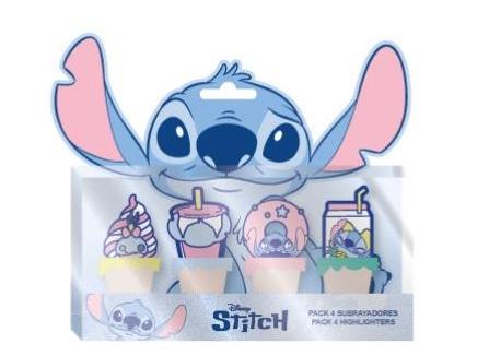 Précommande : STITCH - Pack de 4 mini Surligneurs "food"