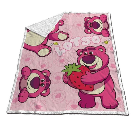 Précommande : TOY STORY - Lotso - Couverture Sherpa 130x170cm