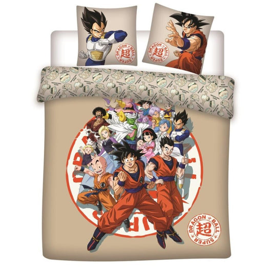 Précommande : DRAGON BALL SUPER - Parure de lit 240x220cm + 2x65x65cm