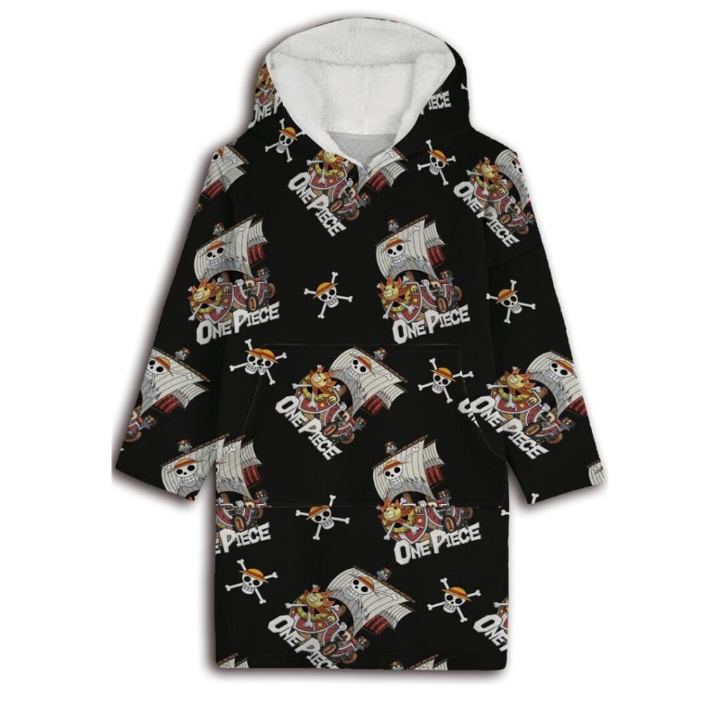 Précommande : ONE PIECE - Thousand Sunny - Sweat Poncho - Taille Adulte