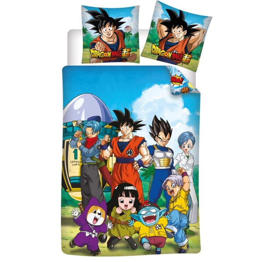 Précommande : DRAGON BALL Z - Parure de lit 140x200cm - Capsule 8 '100% PolyCoton'