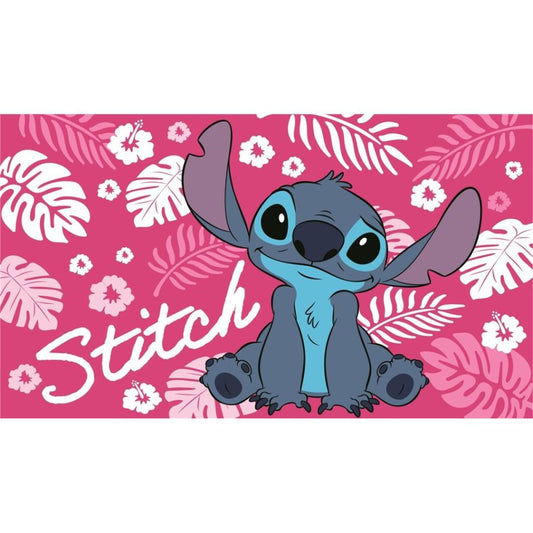 Précommande : LILO & STITCH - Stitch "Fleurs" - Tapis en mousse 40x60cm