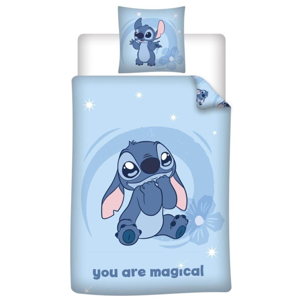 Précommande : LILO & STITCH - Parure de lit 140x200cm + 65x65cm - You are magical