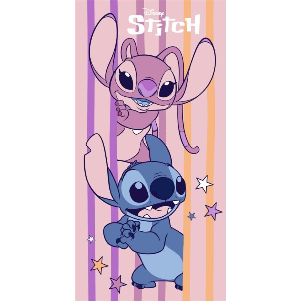 Précommande : LILO & STITCH - Stitch & Angel - Serviette de Plage 70x140cm