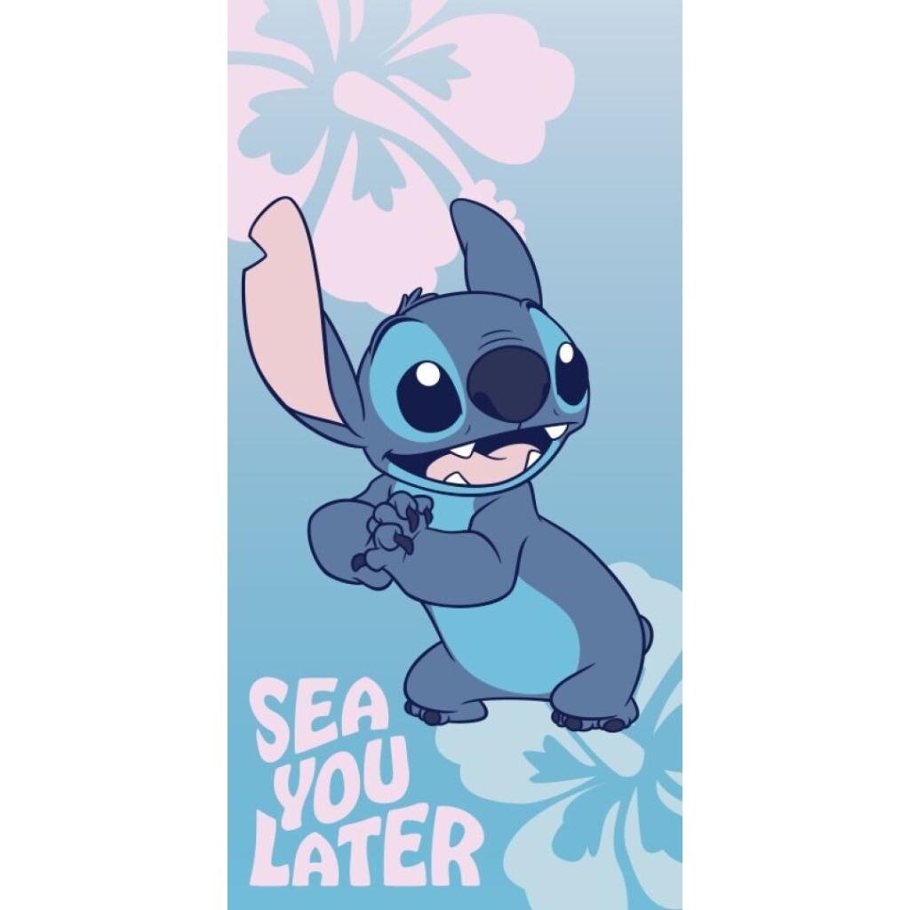 Précommande : LILO & STITCH - See you later - Serviette de Plage 70x140cm