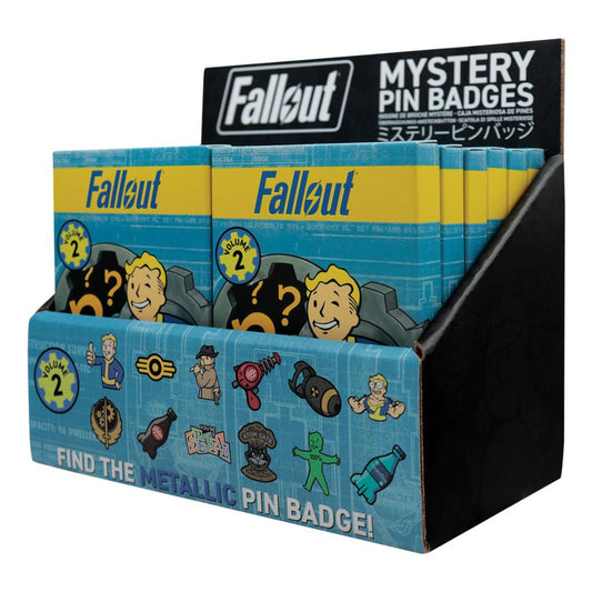 Précommande : FALLOUT - Mystery Box de 12 Pin's