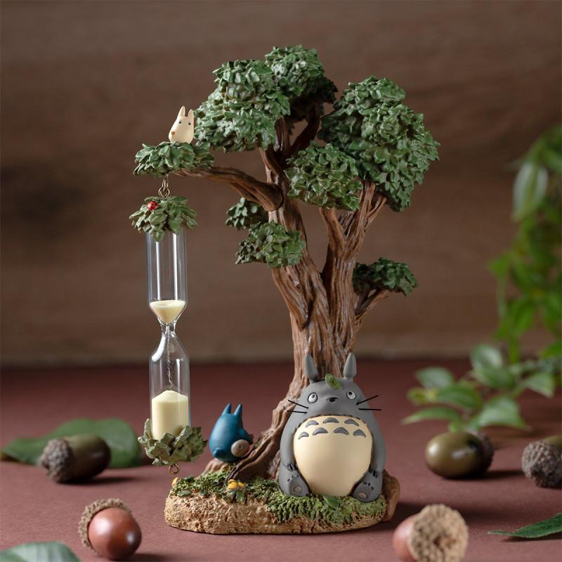 Précommande : MON VOISIN TOTORO - Camphrier & Totoro - Diorama Sablier 16cm
