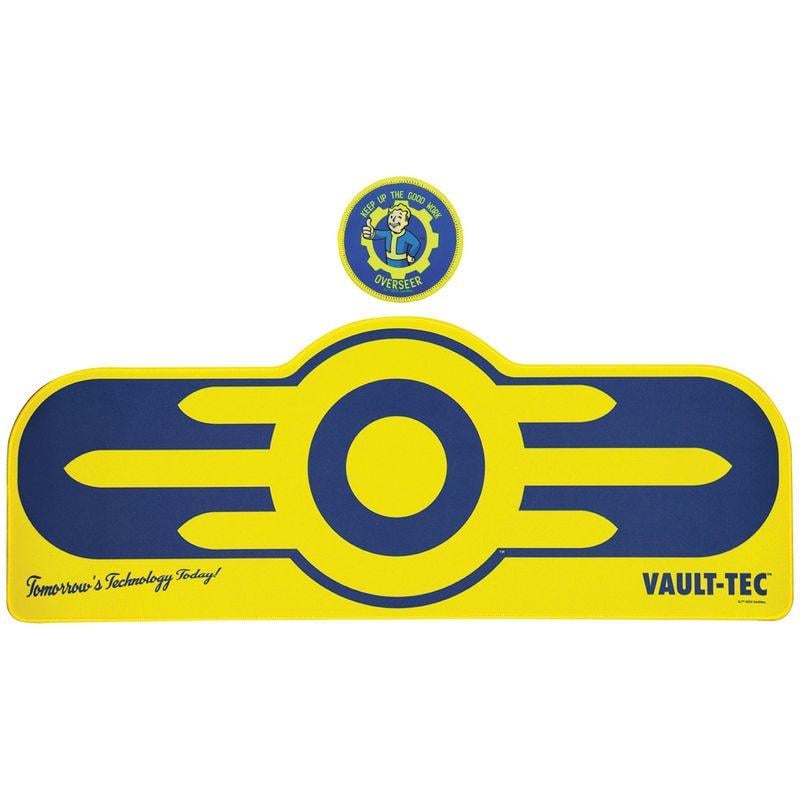 Précommande : FALLOUT - Vault-Tec - Tapis de Bureau XL + 1 Sous-Verre