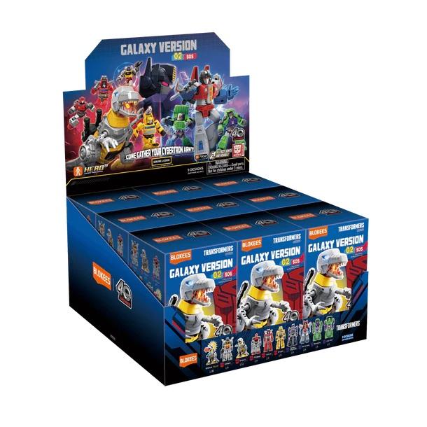 Précommande : TRANSFORMERS - Galaxy Version 02 - Model Kit Blokees Display 9 pc