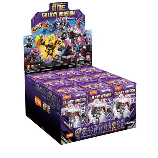 Précommande : TRANSFORMERS - Galaxy Version 07 - Model Kit Blokees Display 9 pc