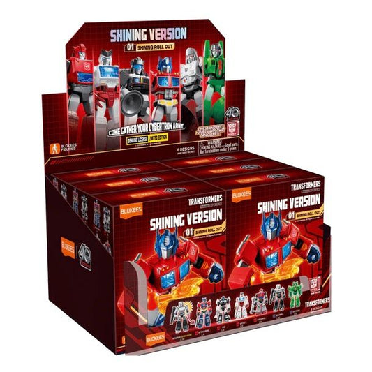 Précommande : TRANSFORMERS - Shining Version 01 - Model Kit Blokees Display 6 pc