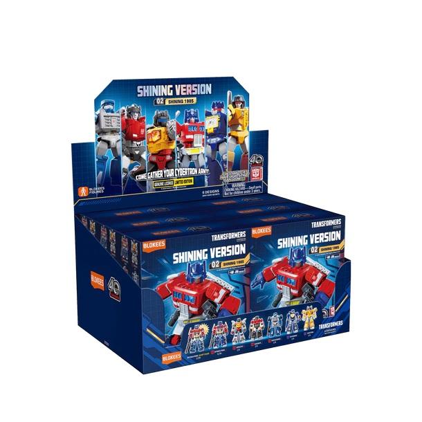 Précommande : TRANSFORMERS - Shining Version 02 - Model Kit Blokees Display 6 pc