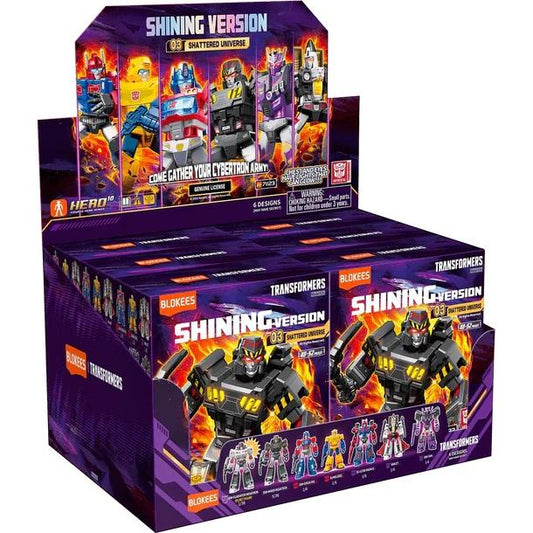 Précommande : TRANSFORMERS - Shining Version 03 - Model Kit Blokees Display 6 pc