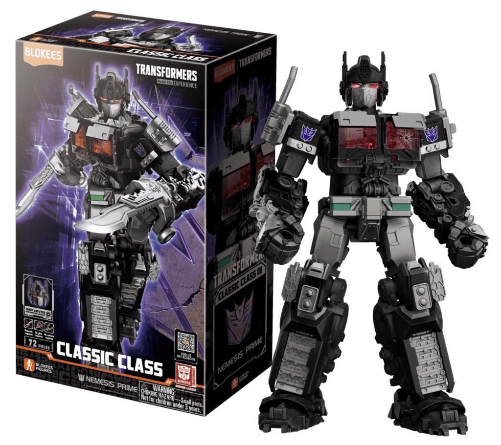Précommande : TRANSFORMERS - Nemesis Prime - Model Kit Classic Class Blokees