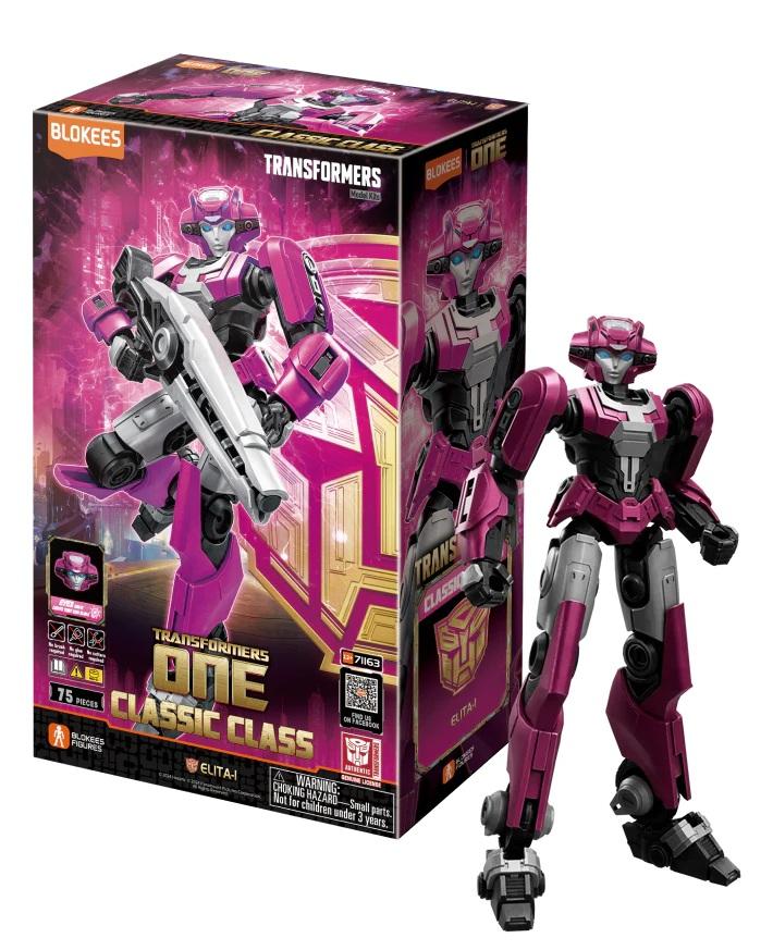 Précommande : TRANSFORMERS ONE - Elita-1 - Model Kit Classic Class Blokees