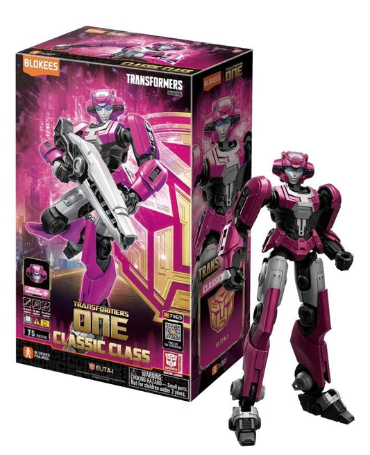 Précommande : TRANSFORMERS ONE - Elita-1 - Model Kit Classic Class Blokees