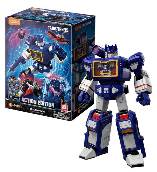 Précommande : TRANSFORMERS - Soundwave - Limited Model Kit Blokees