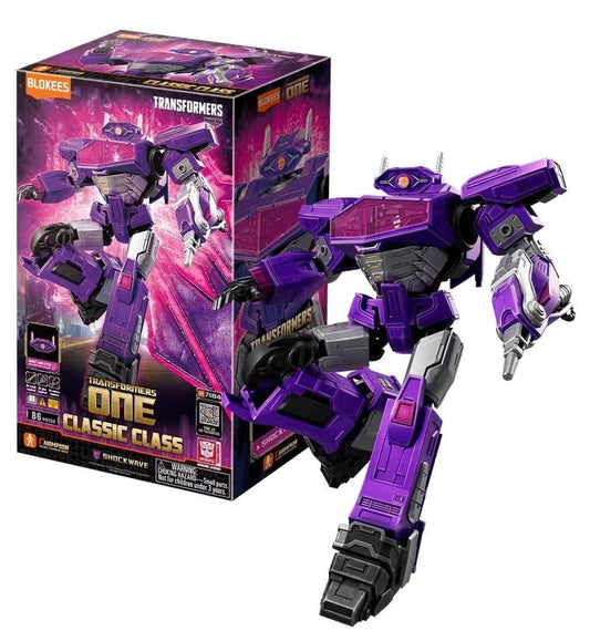 Précommande : TRANSFORMERS - Shockwave - Model Kit Classic Class Blokees