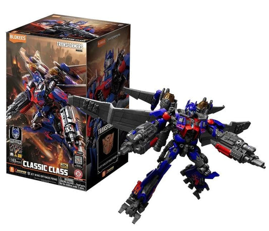 Précommande : TRANSFORMERS - Jet Wing Optimus Prime -Model Kit Classic Class Blokees