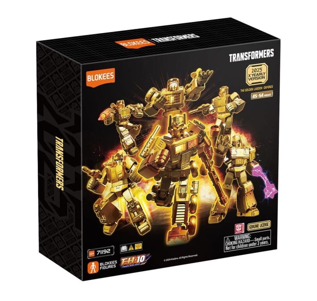 Précommande : TRANSFORMERS - Golden Version - Model Kit Blokees Display 6 pc
