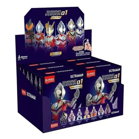 Précommande : ULTRAMAN - Shining Version Giants Light - Model Kit Blokees Display6pc