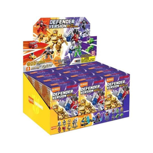 Précommande : TRANSFORMERS - Defender Version 02 - Model Kit Blokees Display 12 pc