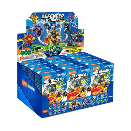 Précommande : TRANSFORMERS - Defender Version 03 - Model Kit Blokees Display 12 pc