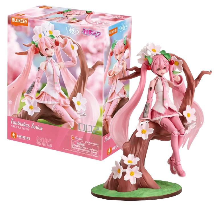 Précommande : HATSUNE MIKU - Sakura Miku - Model Kit Fantastics Series Blokees