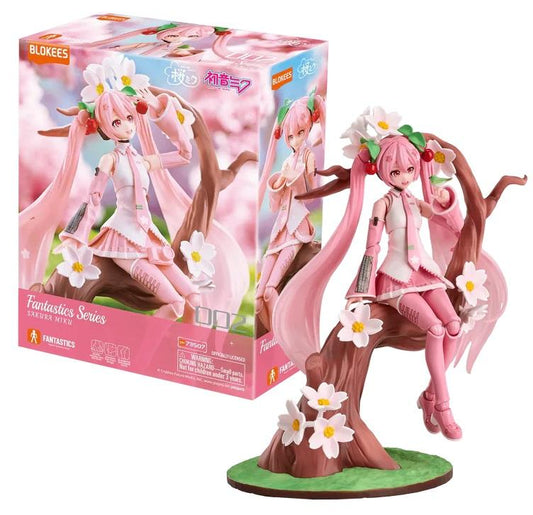 Précommande : HATSUNE MIKU - Sakura Miku - Model Kit Fantastics Series Blokees